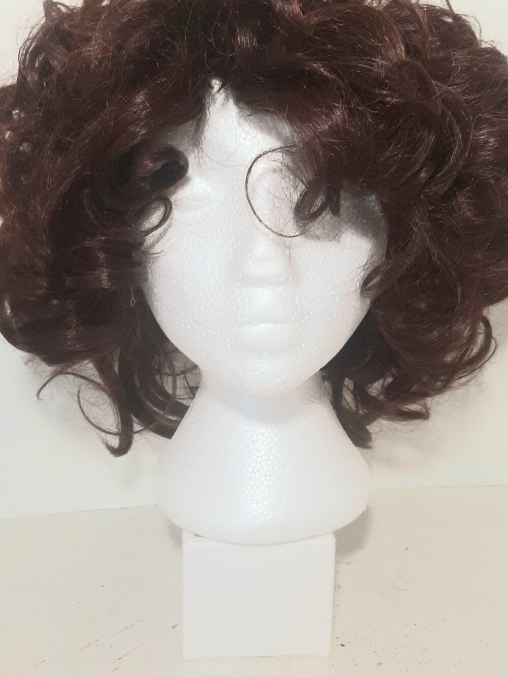 "Sensual" Brand Synthetic Auburn Loose Curls Adjustable Wig  New